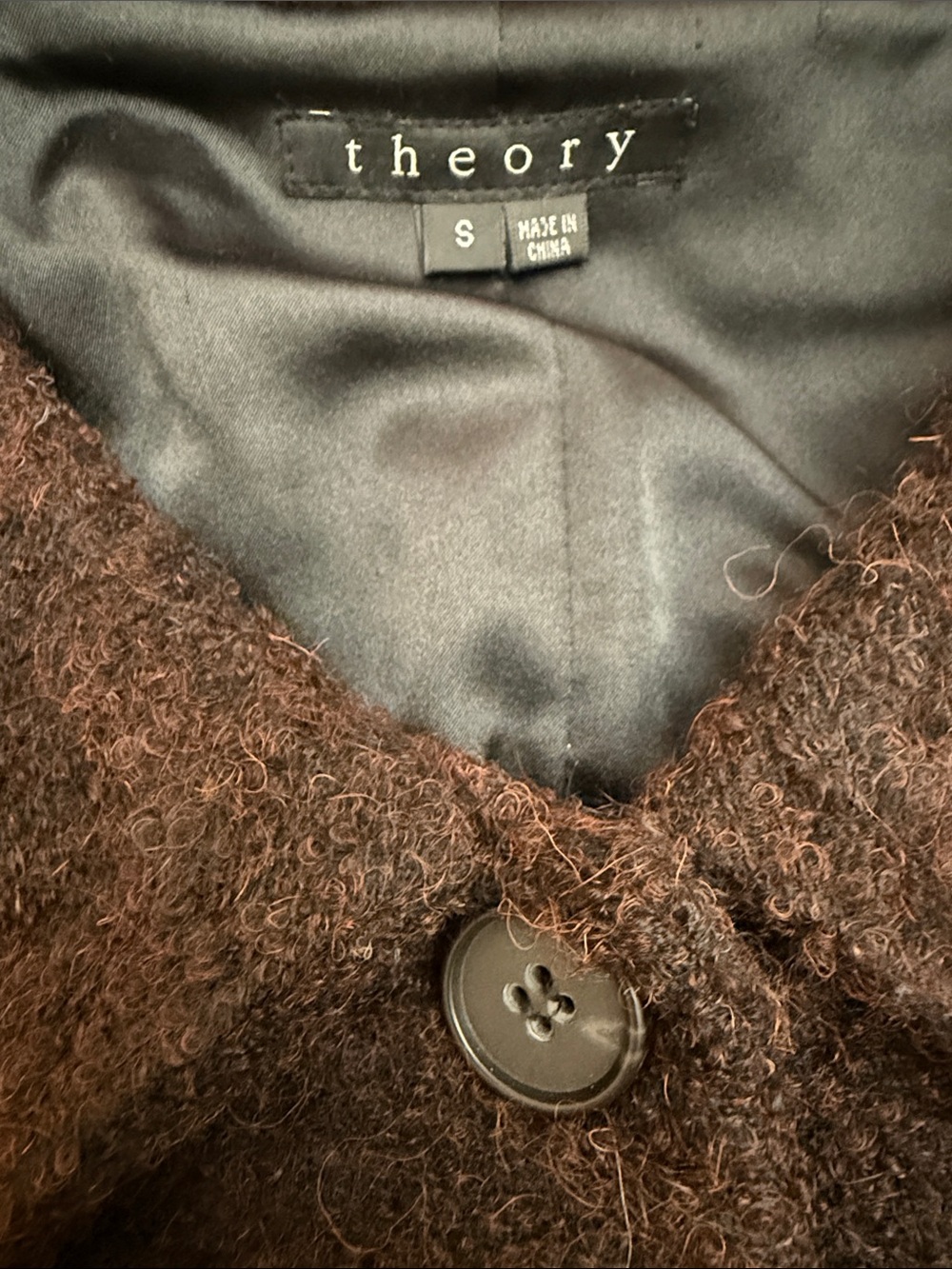 Theory Manet Coat size small - Picture 9 of 16